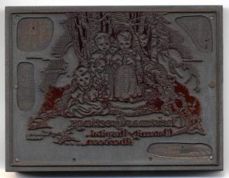 Printing Block: Christmas Card