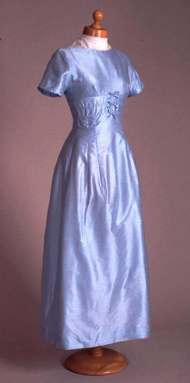 1960s Blue Bridesmaids Dress