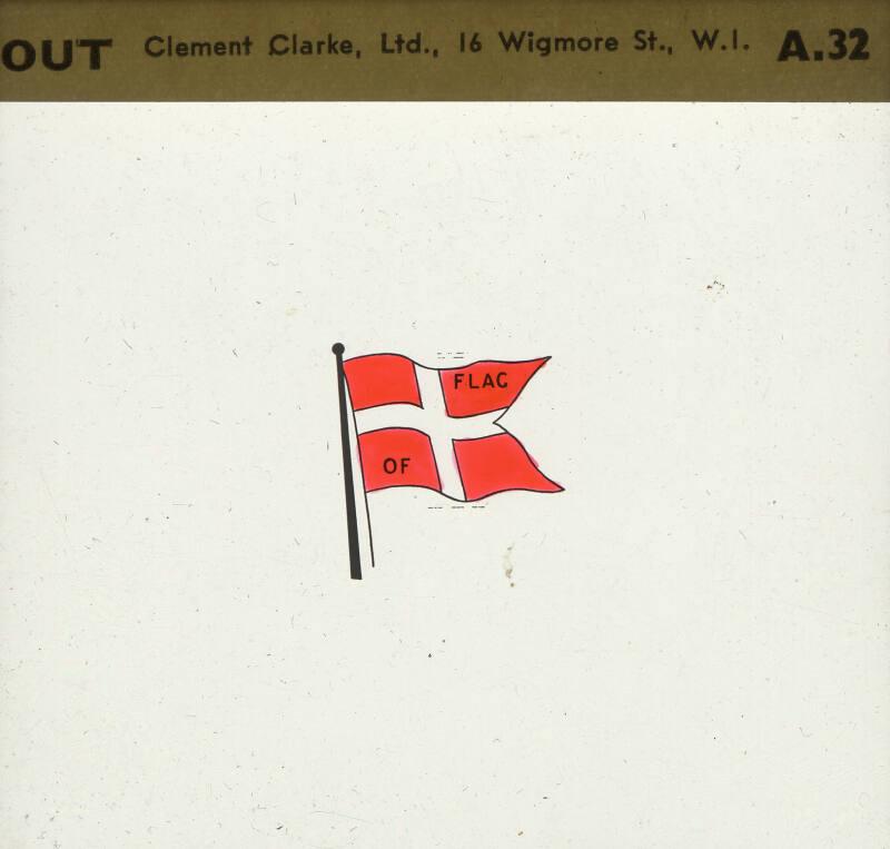 Glass slide for psychological testing
