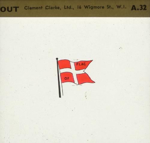 Glass slide for psychological testing
