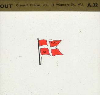 Glass slide for psychological testing
