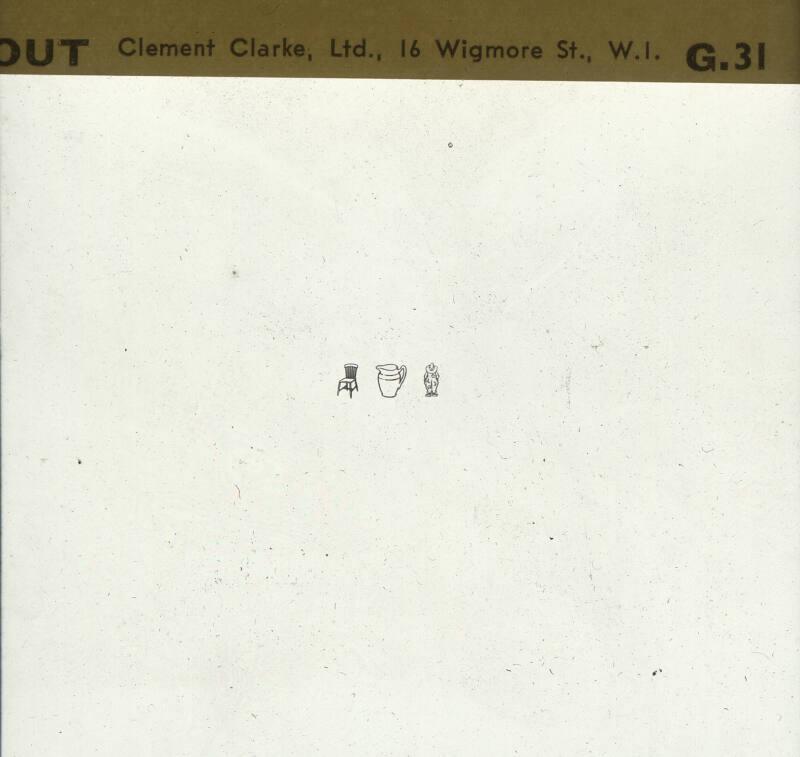 Glass slide for psychological testing