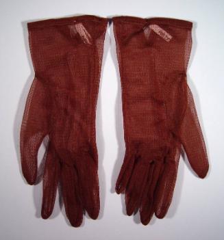 Ladies Nylon Bracelet-Length Gloves