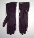 Black Nylon Lace Gloves