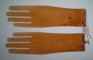 Pair Of Wooden Glove Stretchers