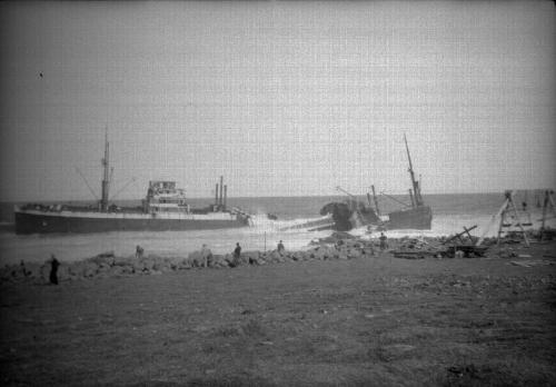 Ship Aground at Aberdeen