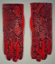 Ladies Snakeskin Gloves