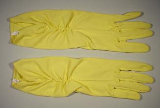 Ladies Short Nylon Ruched Gloves