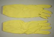 Ladies Short Nylon Ruched Gloves