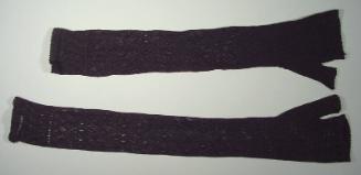 Ladies Long Lace Mittens