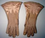 Beige Gauntlet Gloves