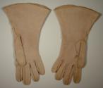 Beige Gauntlet Gloves