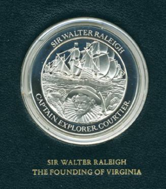 Mountbatten Medallic History of Great Britain and the Sea Medal:'Sir Walter Raleigh The Foundin…