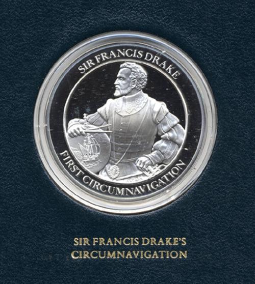 Mountbatten Medallic History of Great Britain and the Sea Medal:'Sir Francis Drake's Circumnavi…