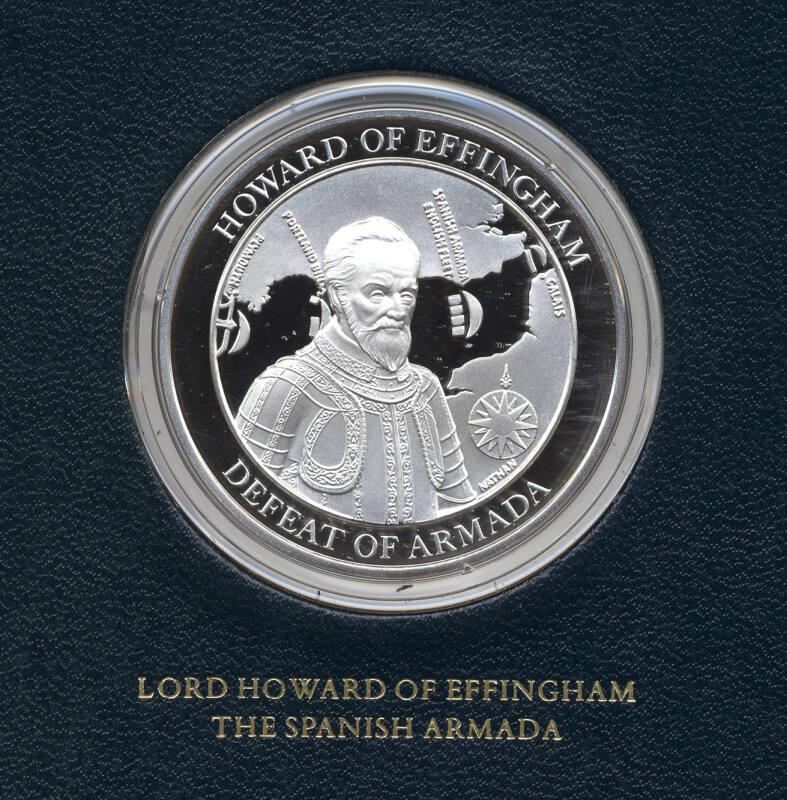 Mountbatten Medallic History of Great Britain and the Sea Medal:Lord Howard of Effingham The Sp…