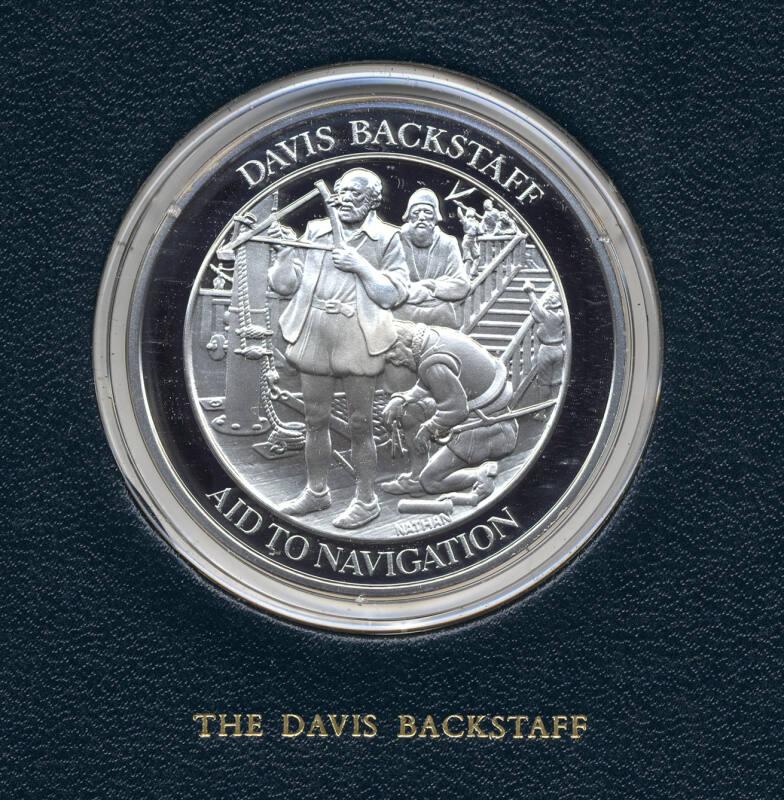 Mountbatten Medallic History of Great Britain and the Sea Medal: Davis Backstaff Aid to Navigat…