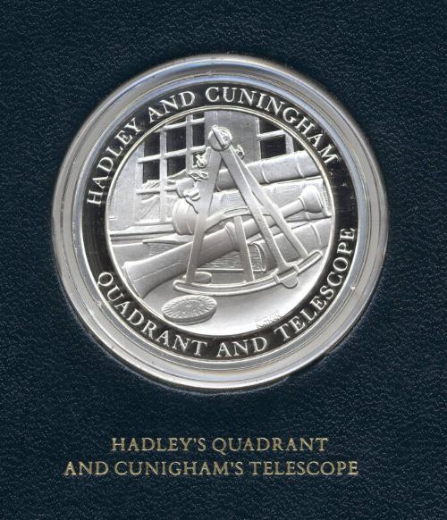 Mountbatten Medallic History of Great Britain and the Sea Medal:Hadley's Quadrant and Cunigham'…