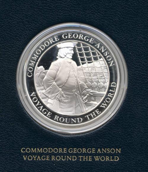 Mountbatten Medallic History of Great Britain and the Sea Medal:Commodore George Anson Voyage r…