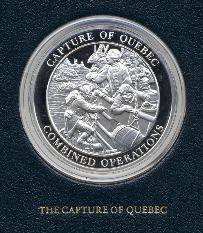 Mountbatten Medallic History of Great Britain and the Sea Medal:The Capture of Quebec