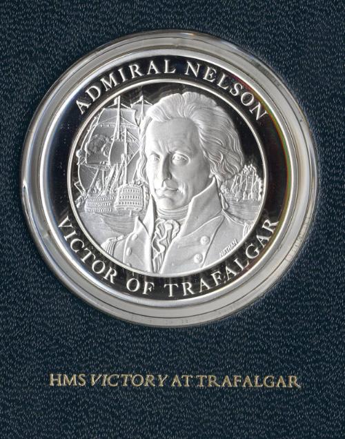 Mountbatten Medallic History of Great Britain and the Sea Medal: HMS Victory at Trafalgar