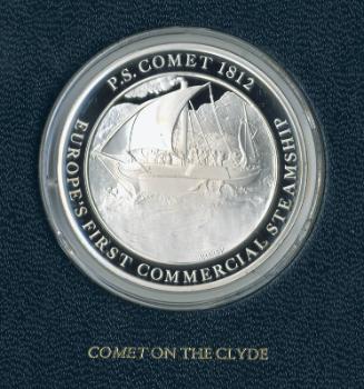 Mountbatten Medallic History of Great Britain and the Sea Medal:Comet on the Clyde