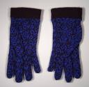 Pair of Bright Blue Acrylic Gloves