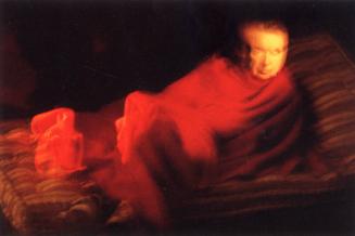 Portrait with Red Blanket 16 by Francis Giacobetti