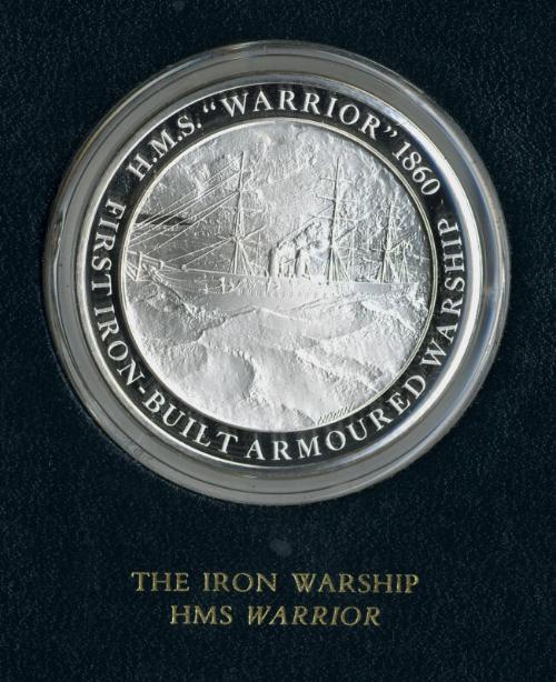 Mountbatten Medallic History of Great Britain and the Sea Medal: The Iron Warship HMS Warrior