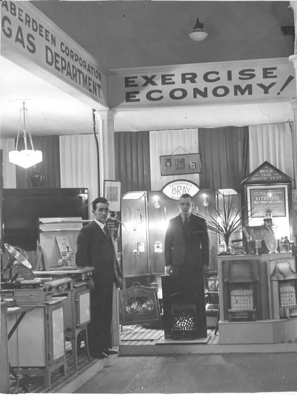 Salesmen in Aberdeen Gas Showroom