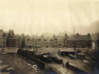 Corporation Gas Works Locomotive City of Aberdeen Entering from Miller Street