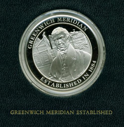 Mountbatten Medallic History of Great Britain and the Sea Medal: Greenwich Meridian Established