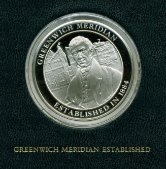 Mountbatten Medallic History of Great Britain and the Sea Medal: Greenwich Meridian Established