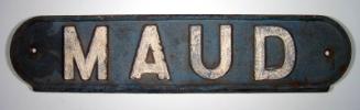 Maud Station Sign