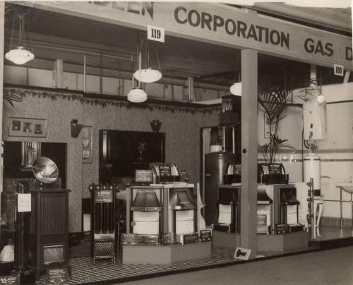 Showroom Display of Gas Fires and Heaters