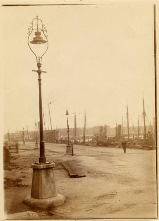 Gas Column Lamp Possibly Commercial Quay