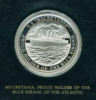 Mountbatten Medallic History of Great Britain and the Sea Medal: Mauretania, Proud holder of th…