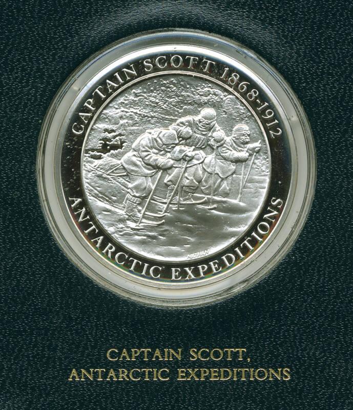 Mountbatten Medallic History of Great Britain and the Sea Medal: Captian Scott, Antarctic Exped…