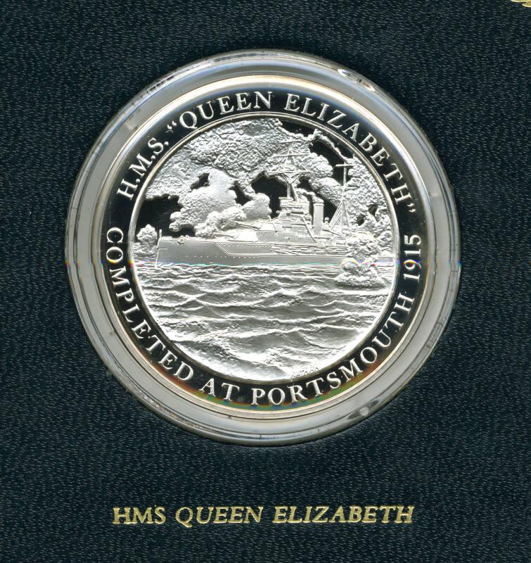 Mountbatten Medallic History of Great Britain and the Sea Medal: HMS Queen Elizabeth