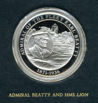 Mountbatten Medallic History of Great Britain and the Sea Medal: Admiral Beatty and HMS Lion