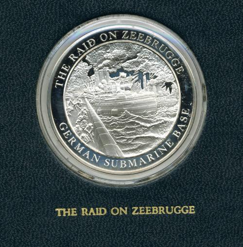 Mountbatten Medallic History of Great Britain and the Sea Medal: The raid on Zeebrugge