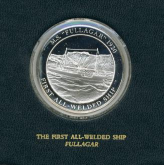 Mountbatten Medallic History of Great Britain and the Sea Medal: The first All-welded ship Full…