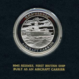 Mountbatten Medallic History of Great Britain and the Sea Medal: HMS Hermes, First British Ship…
