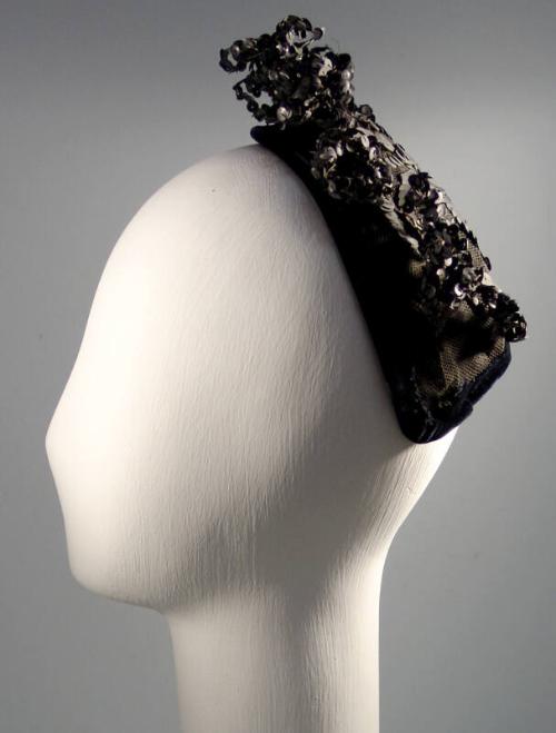 Victorian Black Jubilee Cap