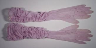 Purple Bridesmaid's Gloves