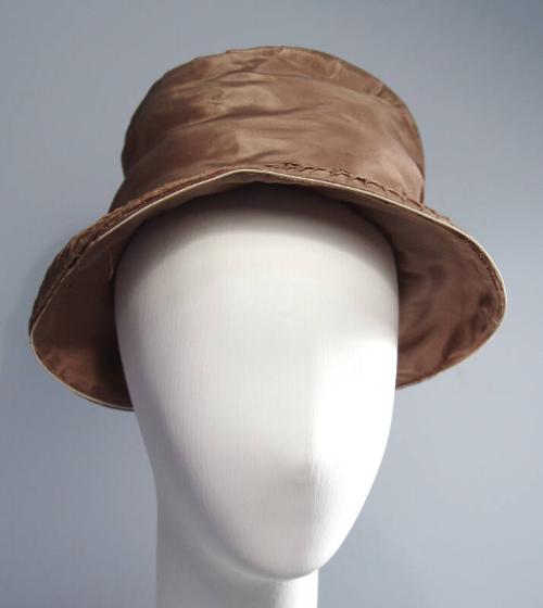 Beige Torque Hat