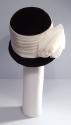 Black And White Felt Hat