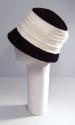 Black And White Felt Hat