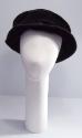 Ladies Black Velvet Hat