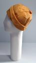 Mustard Silk Cloche Style Hat