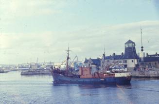 trawler Coastal Empress entering Aberdeen harbour